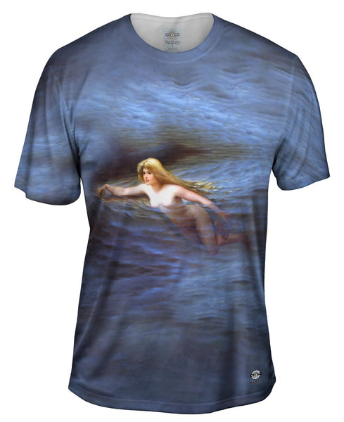 Luis Ricardo Falero - "Nymphe" (1896) Mens T-Shirt