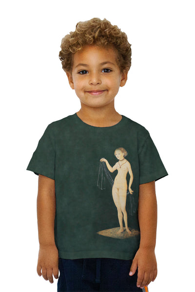 Kids Lucas Cranach the Elder - "Venus" (1532) Kids T-Shirt
