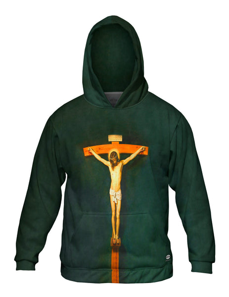 Diego Velázquez - "Christ crucified" (1632) Mens Hoodie Sweater