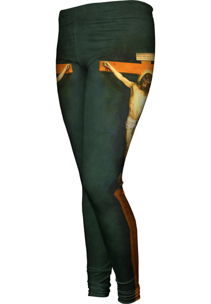 Diego Velázquez - "Christ crucified" (1632) Womens Leggings