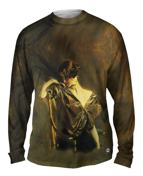 "Cleo de Merode"&nbsp;Mens Long Sleeve