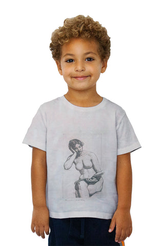 Kids Kenyon Cox - "Kenyon Cox nude study" (1896)