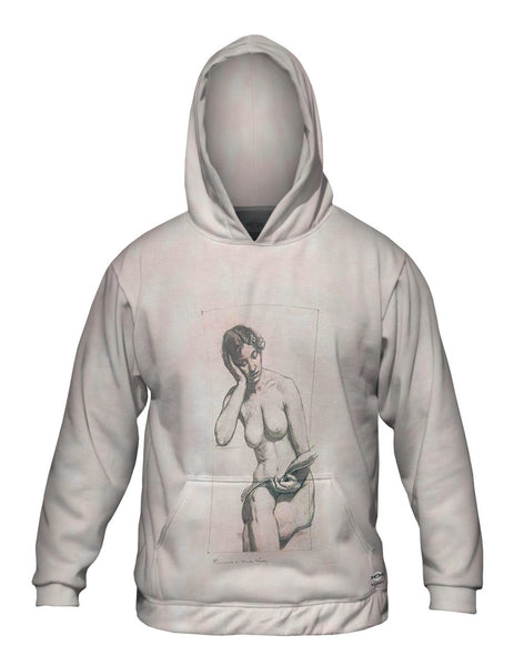 Kenyon Cox - "Kenyon Cox nude study" (1896)&nbsp;Mens Hoodie Sweater