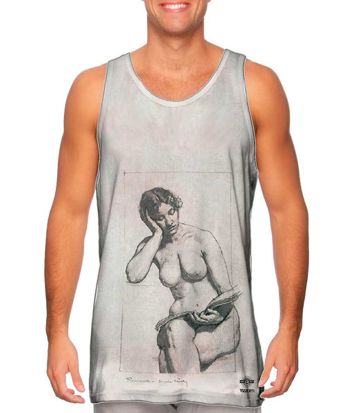 Kenyon Cox - "Kenyon Cox nude study" (1896)&nbsp;Mens Tank Top