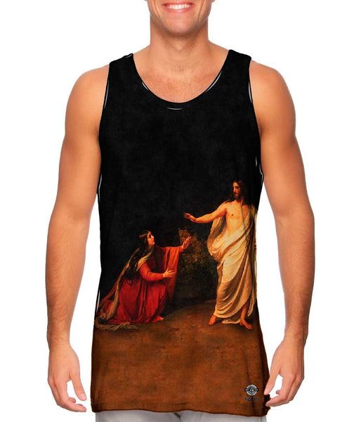 Alexander Andreyevich Ivanov - "Appearance of Jesus Christ to Maria Magdalena" (1835) Mens Tank Top