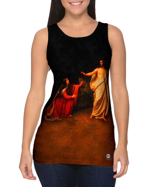 Alexander Andreyevich Ivanov - "Appearance of Jesus Christ to Maria Magdalena" (1835) Womens Tank Top