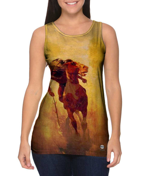Newell Convers Wyeth - "The Indian Lance"&nbsp;Womens Tank Top