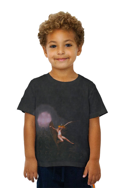 Kids Luis Ricards Falero - "A Fairy Under Starry Skies"&nbsp;Kids T-Shirt