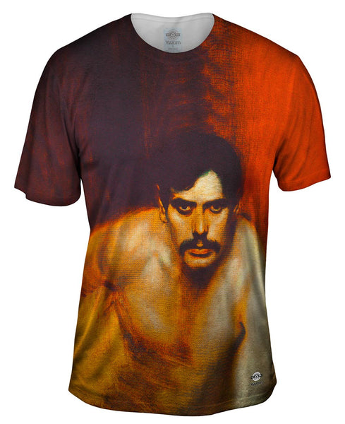 Franz Stuck - "Male Portrait Study (A Bad Conscience)" (1896)&nbsp;Mens T-Shirt