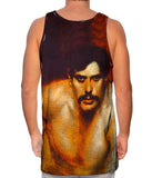 Franz Stuck - "Male Portrait Study (A Bad Conscience)" (1896)