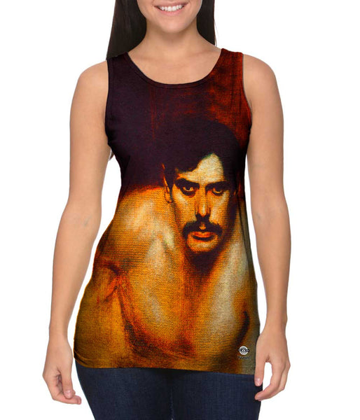 Franz Stuck - "Male Portrait Study (A Bad Conscience)" (1896)&nbsp;Womens Tank Top