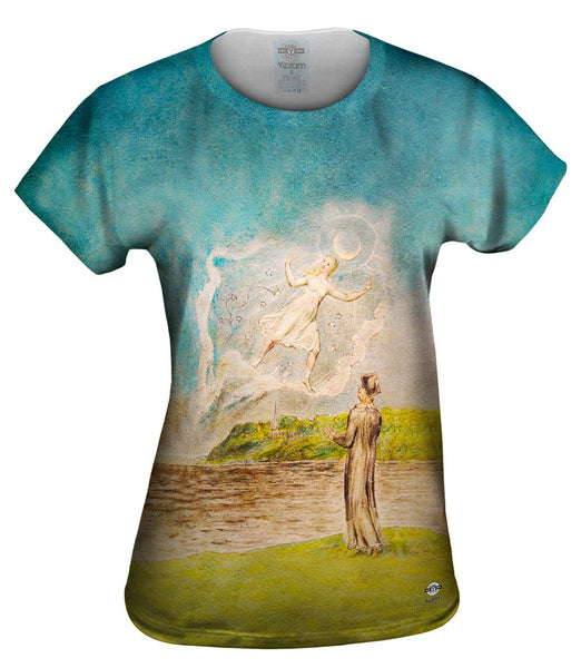 William Blake - "The Wandering Moon" (1816)&nbsp;Womens Top