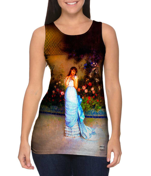 Auguste Toulmouche - "An Elegant Beauty" (1883)&nbsp;Womens Tank Top