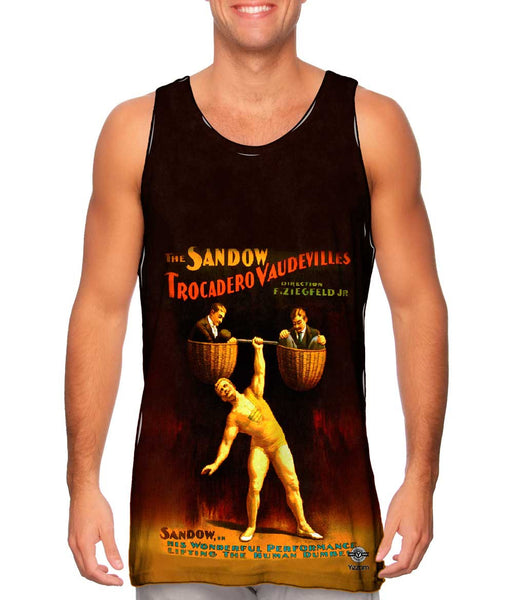 Strobridge Lithograph Co., Cincinnati & New York - "The Sandow Trocadero Vaudevilles," (1894)&nbsp;Mens Tank Top