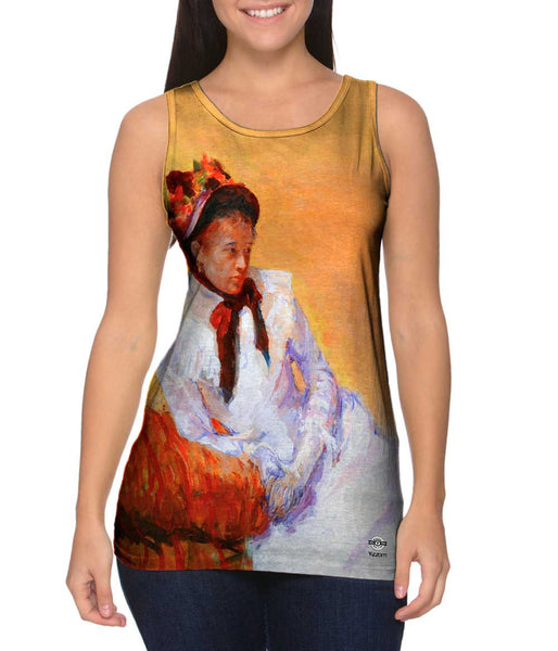 Mary Cassatt - "Self-portrait" (1878)&nbsp;Womens Tank Top