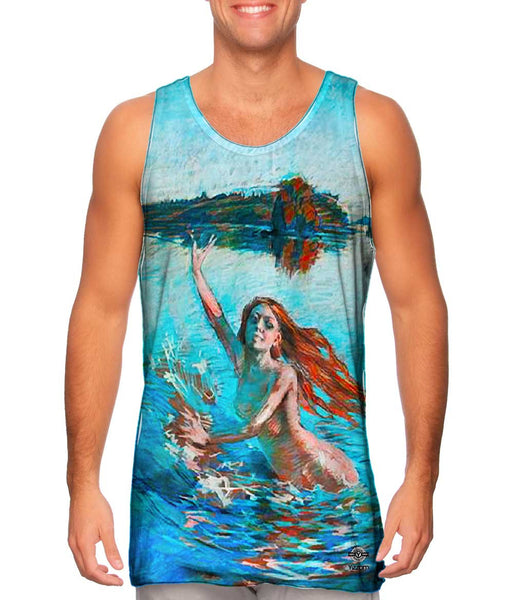 Akseli Gallen-Kallela - "Aino Myth, Triptych" (1891) Mens Tank Top