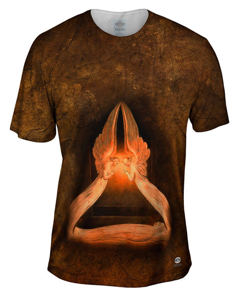 William Blake - "Christ in the Sepulchre, Guarded by Angels" (1805) Mens T-Shirt