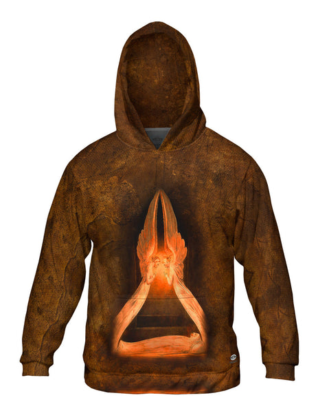 William Blake - "Christ in the Sepulchre, Guarded by Angels" (1805)&nbsp;Mens Hoodie Sweater