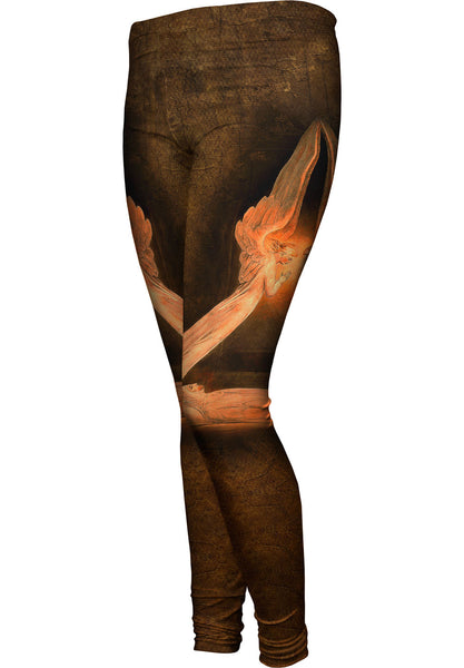 William Blake - "Christ in the Sepulchre, Guarded by Angels" (1805)&nbsp;Womens Leggings