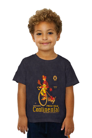 Kids "If Only I Had A Continental Bicycle Tire Advertising Poster"