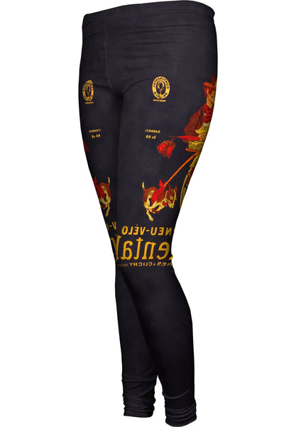"If Only I Had A Continental Bicycle Tire Advertising Poster" Womens Leggings
