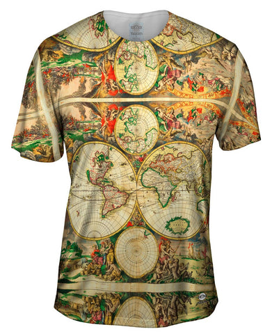 Hendrik Hondius - "Nova totius Terrarum Orbis geographica ac hydrographica tabula" (1630)