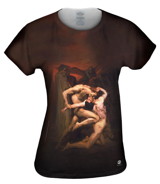 William-Adolphe Bouguereau  - "Dante and Virgil in Hell" (1850)&nbsp;Womens Top