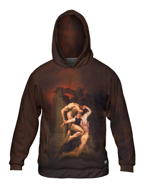 William-Adolphe Bouguereau  - "Dante and Virgil in Hell" (1850)&nbsp;Mens Hoodie Sweater