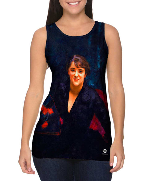 John Singer Sargent - "The Lady In Black" (1882)&nbsp;Womens Tank Top