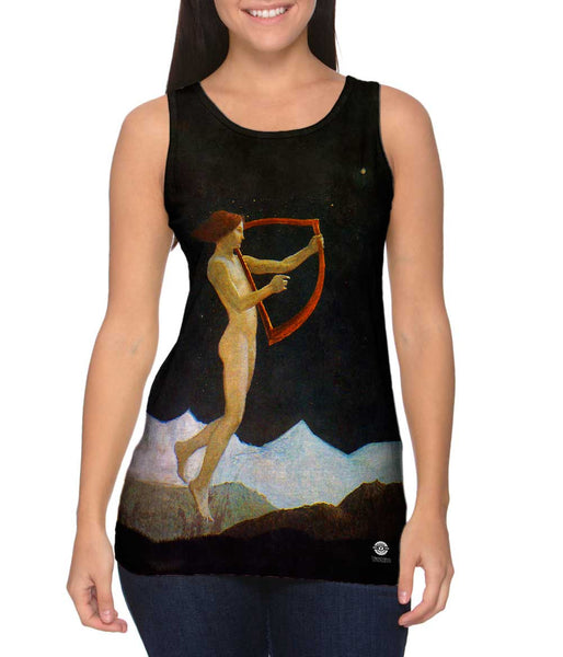 Sascha Schneider - "Moon Night" (1906)&nbsp;Womens Tank Top