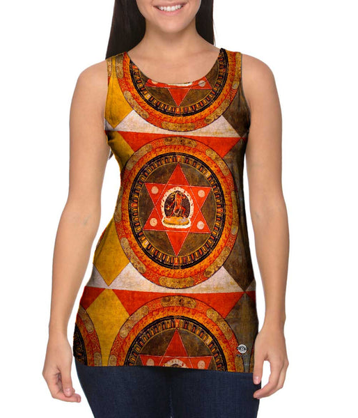 Anonymous, improved by Poke2001 - "Tibetan Mandala Vajrayogini" (1900) Womens Tank Top