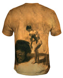 Odilon Redon - "David And Goliath" (1875)
