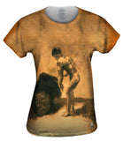 Odilon Redon - "David And Goliath" (1875)