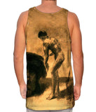 Odilon Redon - "David And Goliath" (1875)