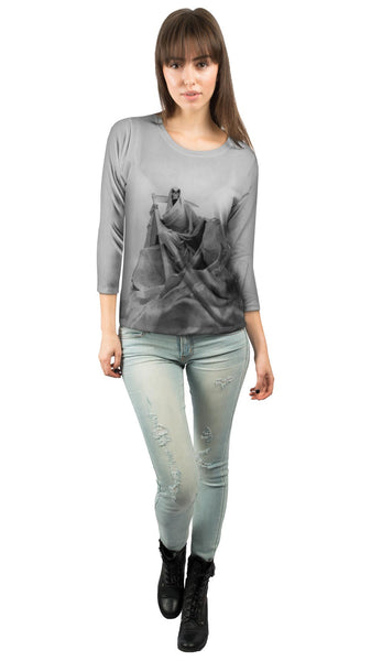 Jean Alaux - "Tomb of John Catherineau" (1875)&nbsp;Womens 3/4 Sleeve