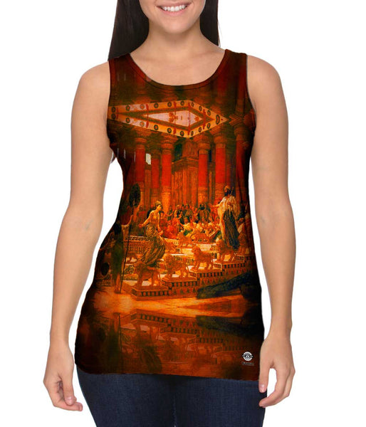Edward Poynter - "The Visit of the Queen of Sheba to King Solomon" (1890)&nbsp;Womens Tank Top
