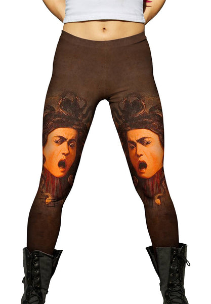Caravaggio - "Medusa" (1597) Womens Leggings