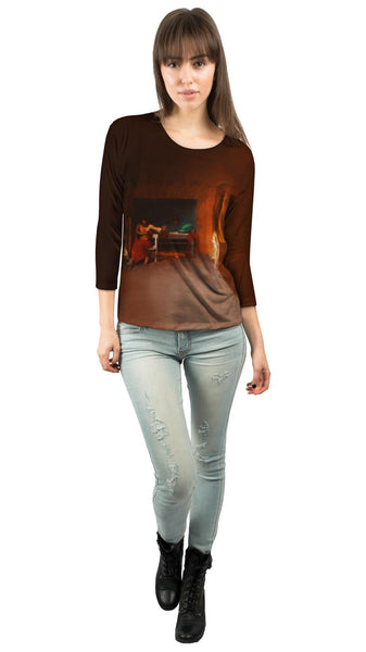 Jean Leon Gerome - "Anacreon" (1870) Womens 3/4 Sleeve