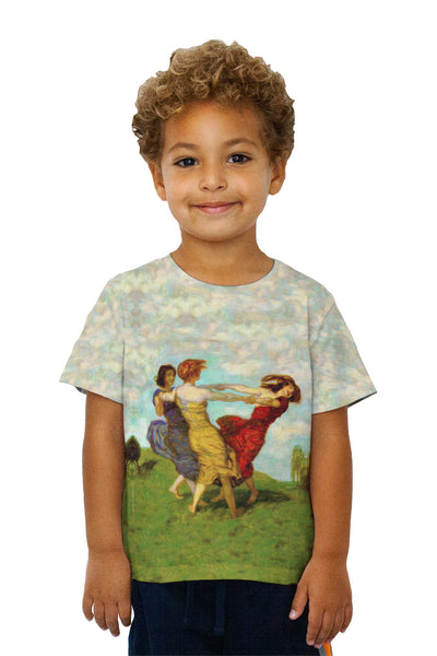 Kids Egon Schiele - "Sounds of Spring" (1910)&nbsp;Kids T-Shirt