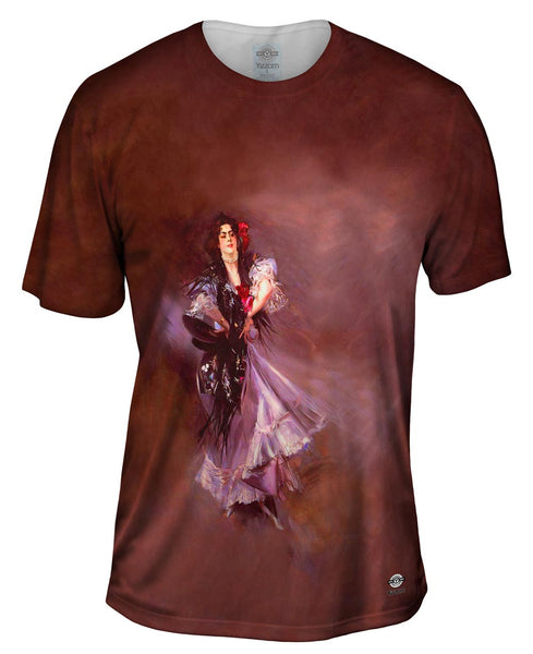 Giovanni Boldini - "Portrait of Anita de la Ferie" (1900)&nbsp;Mens T-Shirt
