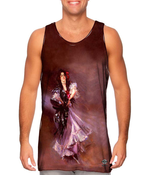 Giovanni Boldini - "Portrait of Anita de la Ferie" (1900)&nbsp;Mens Tank Top