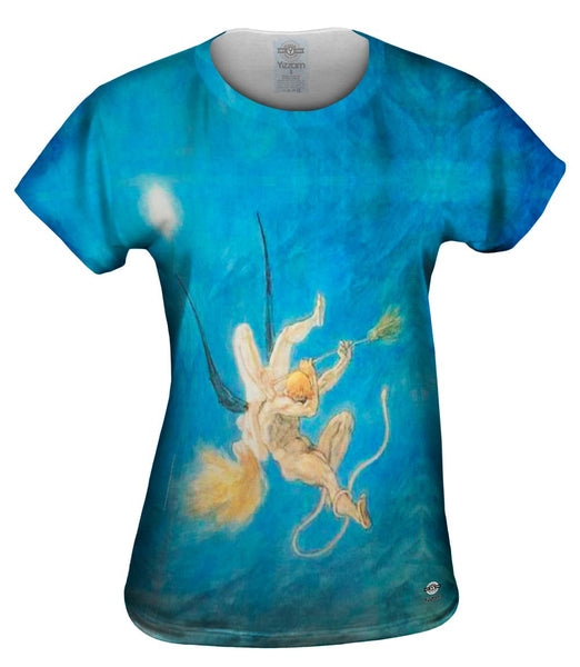 Felicien Rops - "The Satanic, Removal" (1882)&nbsp;Womens Top