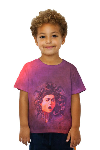 Kids Caravaggio Michelangelo Merisi - "Medusa" (1597)