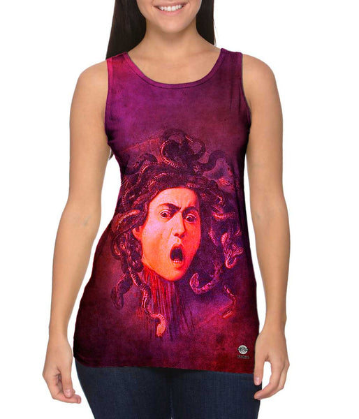 Caravaggio Michelangelo Merisi - "Medusa" (1597)&nbsp;Womens Tank Top