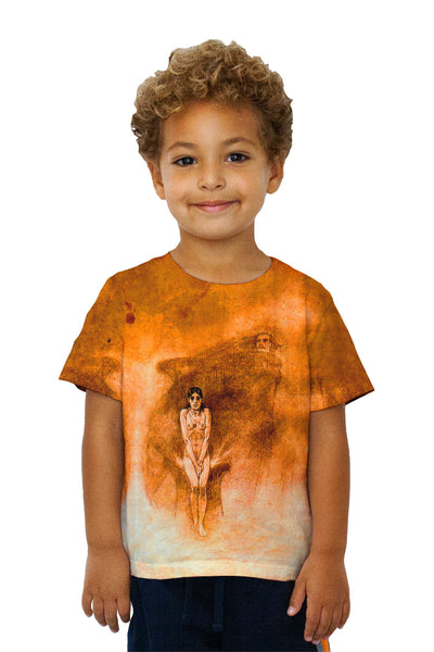 Kids Felicien Rops - "The Best Love of Don Juan" (1879)&nbsp;Kids T-Shirt