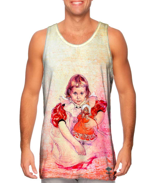 Carl Larsson - "A Young Girl with a Doll" (1897)&nbsp;Mens Tank Top