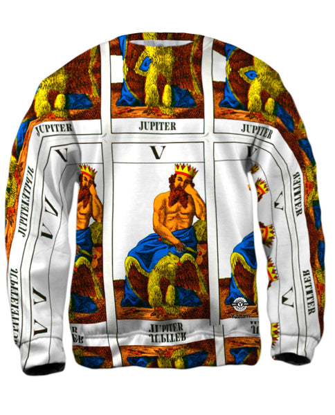 Johann Georg Rauch - "Tarot card Jupiter" (1831)&nbsp;Mens Sweatshirt