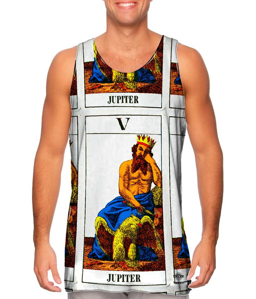 Johann Georg Rauch - "Tarot card Jupiter" (1831)&nbsp;Mens Tank Top