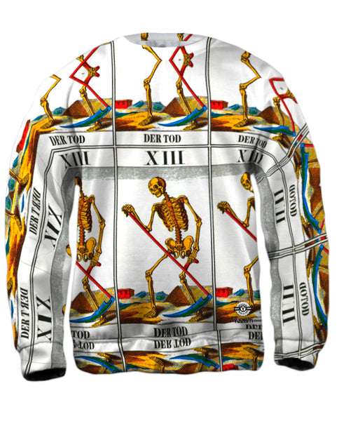 Johann Georg Rauch - "Tarot card Der Tod" (1831)&nbsp;Mens Sweatshirt