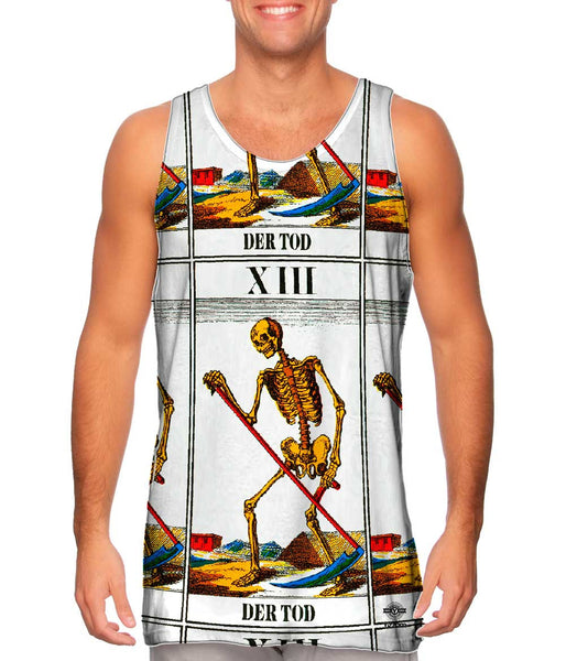 Johann Georg Rauch - "Tarot card Der Tod" (1831) Mens Tank Top